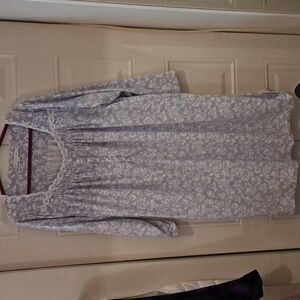 Eileen West purple nightgown 1X